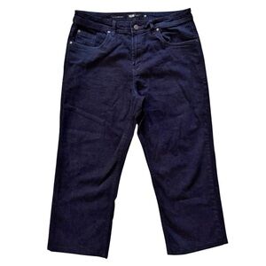 Barbell Apparel Relaxed Athletic Fit Jeans Size 36 x 26” Short Inseam Dark Wash